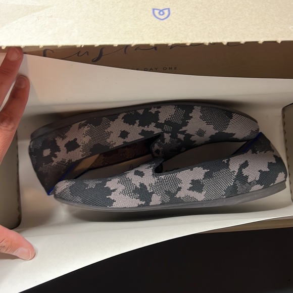 Like New Rothy's Grey Botanicamo Loafers size 9 - Picture 7 of 7